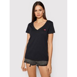 Levi's® Póló Perfect Tee 85341-0003 Fekete Regular Fit