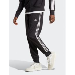 adidas Melegítő alsó AEROREADY Essentials Tapered Cuff Woven 3-Stripes Joggers IC0041 Fekete Regular Fit