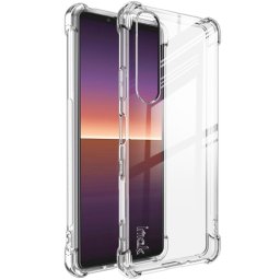 IMAK Szilikon védőburkolat + fólia Sony Xperia 1 III átlátszó
