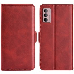 SIDE Wallet tok Motorola Moto G42 piros