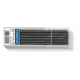 STAEDTLER Jelölőkréta hegy, mindenre író, lemosható (omnichrom), STAEDTLER "Lumocolor 218", fekete