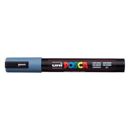 UNI Dekormarker, 1,8-2,5 mm, UNI "Posca PC-5M", palaszürke
