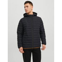 Jack&Jones Pehelykabát Recycle 12235898 Fekete Regular Fit