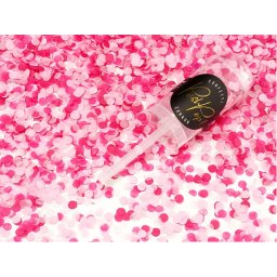 Push Pop konfetti kilövő, pink mix