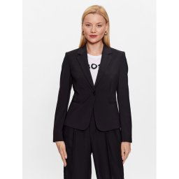 Boss Zakó 50490020 Fekete Slim Fit