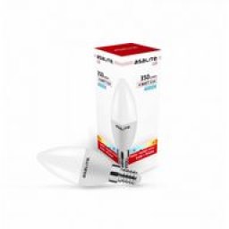 Asalite LED Izzó C37 gyertya E14 4W 4000K (350 lumen) LED izzó