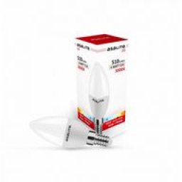 Asalite LED Izzó C37 gyertya E14 6W 3000K (510 lumen) LED izzó