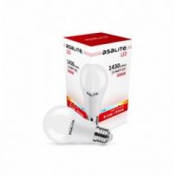 Asalite LED Izzó A65 gömb E27 15W 3000K (1430 lumen) LED izzó