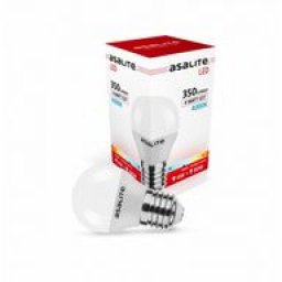 Asalite LED Izzó G45 mini gömb E27 4W 4000K (350 lumen) LED izzó
