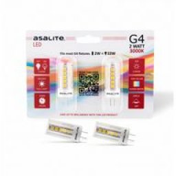Asalite LED Izzó G4 12V 2W 3000K (220 lumen) LED izzó