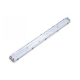 Asalite Prémium IP65 Por-és Páramentes Armatúra 2x60cm T8 LED Csõre Elõkészítve (2x9W fénycsõ nem tartozék) LED fénycső