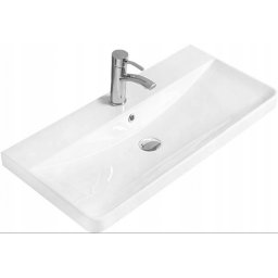 Mexen Dagna beépítheõ mosdó kagyló 81 x 39 cm, fehér - 21998000 Mosdó csaplyukal