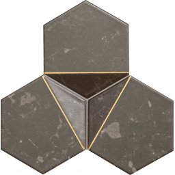 Tudadzin MOZAIKA SCORIA BLACK 1 19,2x16,5 Tubadzin Scoria