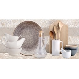 F. CATANIA IVORY KITCHEN GLOSSY 30X60, fali, 1.44m2/box, Cleopatra Catania Cleopatra Catania Cleopatra Catania