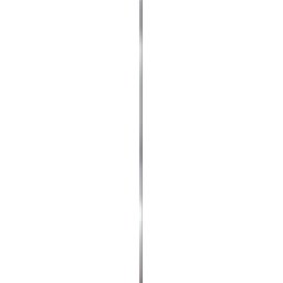 Ceramica Bianca Botanica Super Silver Listwa Dekor 1x75 Bianca Botanica