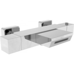 Mexen Cube termosztáros kád csaptelep , króm - 77360-00 Kádtölt? csap