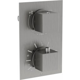 Mexen Cube termosztáros kád és zuhany csaptelep rejtett , grafit - 77502-66 Kádtölt? csap