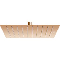Mexen Slim es?ztet? fej 25 x 25 cm, rózsa arany - 79125-60 Es?ztet? fej+ rúd
