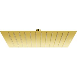 Mexen Slim es?ztet? fej 30 x 30 cm, arany - 79130-50 Es?ztet? fej+ rúd