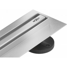 Mexen Flat 360° Slim Zuhanyfolyóka padlóba 110 cm, króm - 1041110 Padlóba építhet?