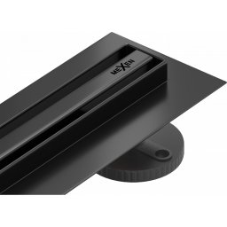 Mexen Flat 360° Slim Zuhanyfolyóka padlóba 90 cm, fekete - 1741090 Padlóba építhet?