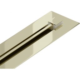 Mexen Flat 360° Super Slim Zuhanyfolyóka padlóba 60 cm, arany - 1551060 Padlóba építhet?