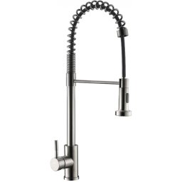 Mexen Clara mosogató csaptelep , inox - 670501-99 Konyhai csap