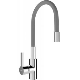 Mexen Flex mosogató csaptelep , króm/szürke - 670900-06 Konyhai csap