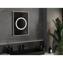 Mexen Koga Led fürdõszobai tükör 50 x 70 cm, LED 6000K, + páramentesít? - 9821-050-070-611-00 Led Tükör