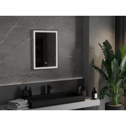 Mexen Taco Led fürdõszobai tükör 60 x 80 cm, LED 6000K, + páramentesít? - 9805-060-080-611-00 Led Tükör