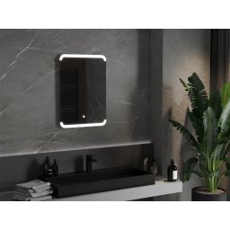 Mexen Nida Led fürdõszobai tükör 60 x 80 cm, LED 6000K, + páramentesít? - 9806-060-080-611-00 Led Tükör