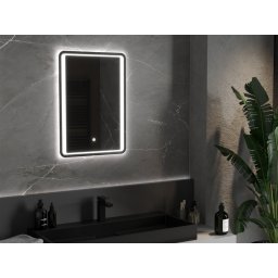 Mexen Zusa Led fürdõszobai tükör 60 x 80 cm, LED 6000K, + páramentesít? - 9808-060-080-611-00 Led Tükör