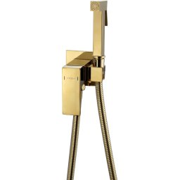 Mexen Cube Bidé csap rejtett , arany - 7599150-50 Bidé csap