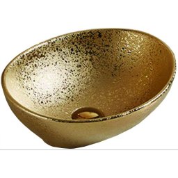 Mexen Elza mosdó pultra helyezhetõ 40 x 33 cm, arany - 21014050 Pultra építhető