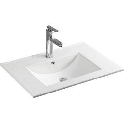 Mexen Atena beépítheõ mosdó kagyló 75 x 46 cm, fehér - 25017500 Mosdó csaplyukal