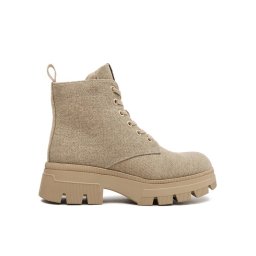 Calvin Klein Jeans Bakancs Chunky Combat Laceup Boot Co YW0YW01239 Bézs