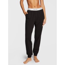 Calvin Klein Underwear Pizsama nadrág 000QS6872E Fekete Relaxed Fit