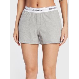 Calvin Klein Underwear Rövid pizsama nadrág 000QS6871E Szürke Regular Fit