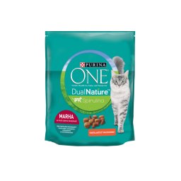 PURINA ONE DUAL NATURE Spirulina Steril Marhával száraz macskaeledel 750g