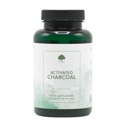 Aktív kókuszszén - Activated Charcoal - 90 kapszula - G&G