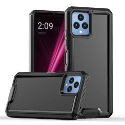 DOUBLE COLOR Védőburkolat T Phone / T Phone 2023 fekete