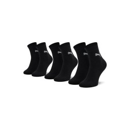 Puma 3 pár hosszú szárú gyerek zokni 907958 Fekete