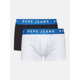 Pepe Jeans 2 darab boxer Logo Tk Lr 2P PMU10963 Fehér