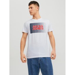 Jack&Jones Póló Corp 12233999 Fehér Standard Fit