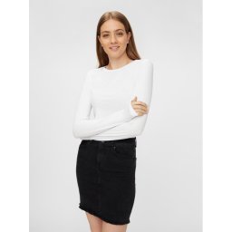 Pieces Blúz 17084155 Fehér Slim Fit