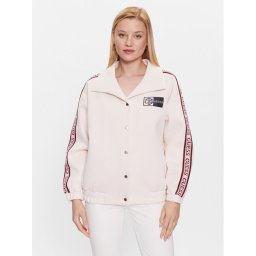 Guess Átmeneti kabát Beulah V3YL01 KBSK0 Ekru Regular Fit