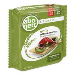 ABONETT Extrudált kenyér, ABONETT, 100 g, natúr