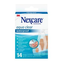 3M Sebtapasz, vízálló, vegyes méret, 14 db, 3M "Nexcare(TM) Aqua 360"