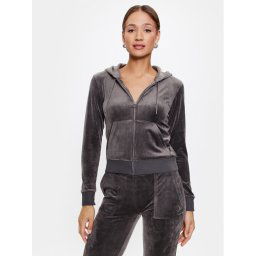 Juicy Couture Pulóver Robertson Class JCAP176 Szürke Slim Fit