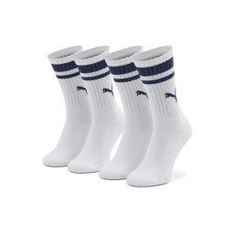 Puma 2 pár hosszú szárú unisex zokni 907944 03 Fehér